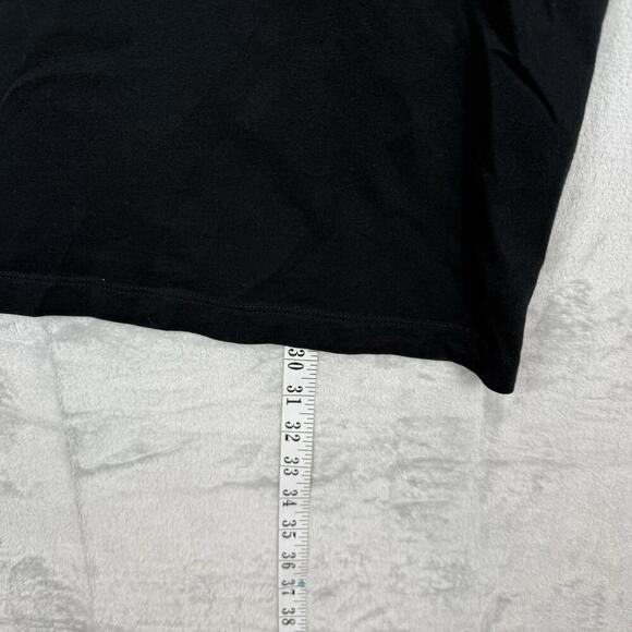 Jordan Flight Black Tee Chrome Jumpman Graphic Flower Logo Men Size M Y2K Street - Picture 7 of 8